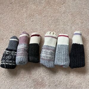 6 pack bundle of Roots Cabin Crew Socks
